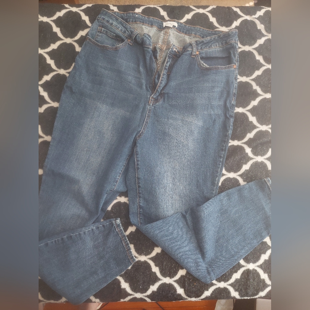 Forever 21‎ Blue skinny Jeans size 18